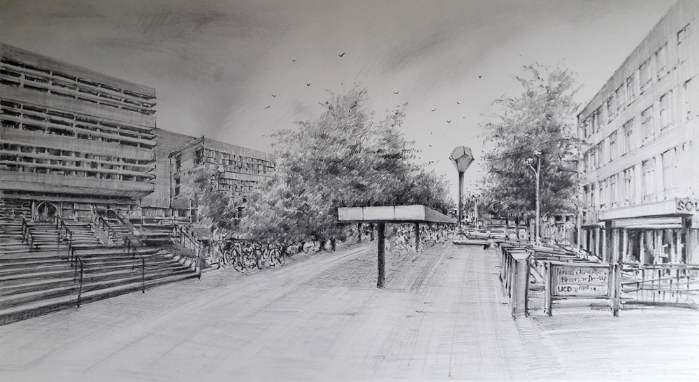 towards-the-watertower-ucd-belfield